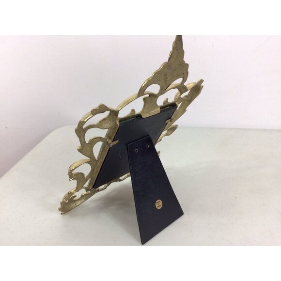 Ornate Brass Picture Frame Made in India - Picture 4 of 8